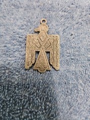 Double Sided Vintage Thunderbird Pendant