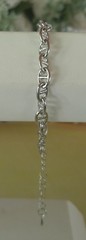 Vintage Silver Tone Mariner Link Bracelet Adjustable 6.5–8.5 Inch
