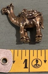 Egyptian Camel Pendant Charm Rhinestone Egypt Desert Vintage *chain Not Included