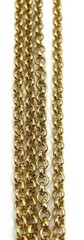 Vintage Estate 2 3/4” Cross Gold Tone Orange Stone with Chain 36”Long Necklace