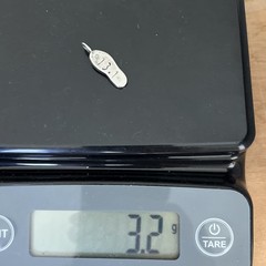 Vintage 925 Sterling Silver 13.1 Miles Half Marathon 1.1” Pendant 3.2g