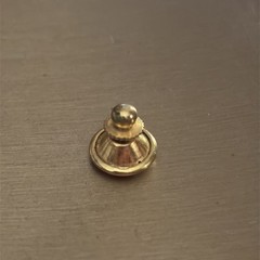 Antique Buttons, Backs And Button Hooks/ Cufflinks Lot Of 9