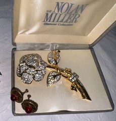 High End Vintage Jewelry Lot Eisenberg Austria Juliana KJL Weiss Sterling Silver