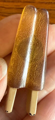 Cute super fun Vintage acrylic lucite resin popsicle brooch pin