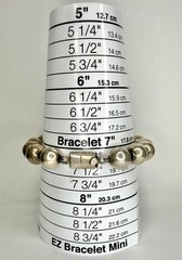 Vintage Mexico Sterling Silver Bead Bracelet 12mm 8.5″ 37.3g