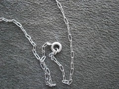 Dainty Crimped Oval Link Chain Vintage Sterling Silver Necklace 18″ 1.7g