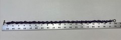 Vintage Purple Plastic Stone ? Necklace Costume Jewelry
