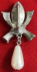 Very Nice Rhinestone & Faux Pearl Pendant – Perfect for Any Occassion! Look NOW!