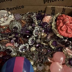 Vintage to Now Jewelry Lot, All Wearable Untested. No Broken. Box C3