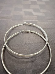 Vintage Gold Tone Large Hoop Earrings MultiPack – Lot of 3 Pairs