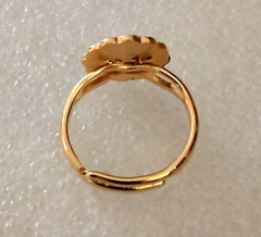 Vintage Libra Scales 9/23-10/22 Zodiac Ring Adj. Sz 5-6.5 1980’s New NOS