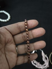 9 Vtg Bracelet Rhinestone Metal Faux Pearl Beads 7 Stretchable