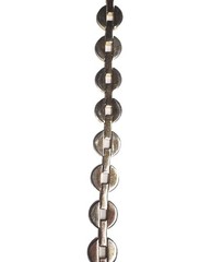 Vintage Gold Tone Chunky Open Center Round Link Chain Bracelet Retro Costume GUC