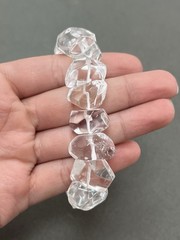 Vintage Rock Quartz Crystal Bracelet