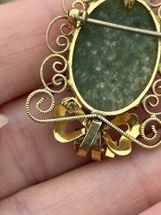 UNIQUE Vintage Gold Filled Brooch Lot ALL SIGNED Winard, WRE, JMS Feather TURTLE