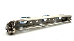 935 Antique Silver Brooch °Art Nouveau° Art Deco Vintage Elegant