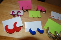 Vintage Retro Ear Rings, 1970s, 1980s 1990s, GROUP 2, priced per or the lot