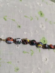 VTG MCM MURANO GLASS BEADS VENETIAN 30in NECKLACE & BRACELET