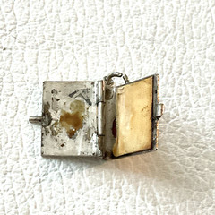 Vintage Sterling Silver & Brass World Travel & Map & Shield Charms CHOICE