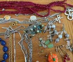 Vintage Box Lot COSTUME JEWELRY 5 Lbs 100+ Pieces All Wearable & Nice + Watches