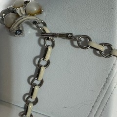 Vintage Unsigned Demi Parure Necklace & Earrings