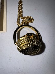 Nantucket Basket 12 Inch Gold Plated Necklace BostonHarbor Lighthouse W/penny!
