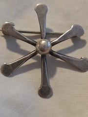 Mid-century Modern Martin LASAK Abstract Flower Pin