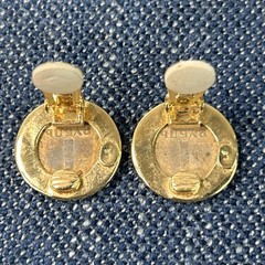 Russian Double Headed Eagle Brass Clad Steel Russian Coin Clip On Earrings