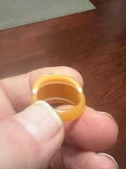 VINTAGE CELLULOID RING SIZE 7.5