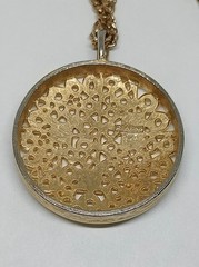 Vintage 7 Designer Signed Necklace Pendant Lot Monet Sarah Coventry Set Napier