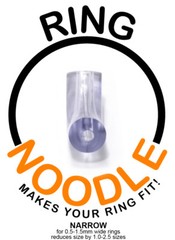 RING NOODLE – Ring Guard, Ring Size Reducer – Package of 6 (NARROW)