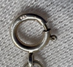 Vintage Sterling Silver Charm Bracelet with (5) Crosses 7” Long Look