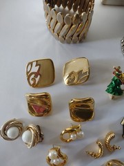 Costume Jewelry Lot Many Signed Kenneth J Lane Trifari Marvella Nina Ricci +