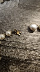 Super Long Japan Beaded Faux Pearl Necklace 53″ Vintage