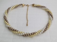 Vintage to Now Simulated Pearl Beaded Necklace Lot of 4