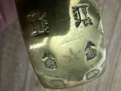 Vintage Brass Thunderbird Cuff Bracelet Southwestern Tribal Boho Artisan Unisex