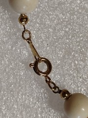 VTG Avon Cosmopolitan Collection Necklace W/ Matching Earrings 6 Strand Honey…