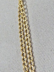 VICTORIAN 14K Y GOLD FILLED SHOOTING STARS LOCKET 1 1/4″ NECKLACE 1874 DATE