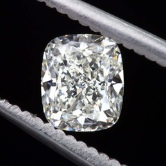1 CARAT GIA CERTIFIED ELONGATED CUSHION CUT DIAMOND J SI1 LONG SHAPE MODERN 1ct