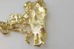 Cowgirl Brooch Lot western boot spur rhinestone enamel cowboy country dance HL8