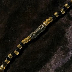 Vintage Genuine Tiger’s Eye Graduated Bead Necklace Barrel Clasp
