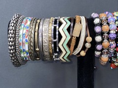 Vintage Modern Fashion Designer Jewlery Lot 3 Lb Marc Jacobs Cuff Bangle U53