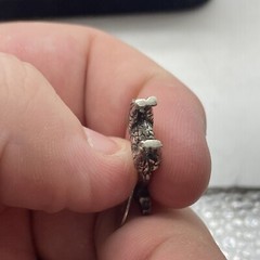 Vintage Sterling Silver Charm Great Adventure Safari Giraffe 4.0g