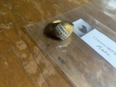 18kt Gold Plate Ring Size 9