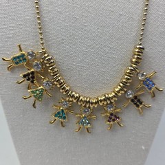 KLS (Keep it Simple) “Birthstone Brats” Charms/Pendants Necklace – Boys & Girls