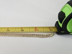 VTG Gold Vermeil Sterling Multi Strand Rope Waterfall Knot Tassel Necklace 17″