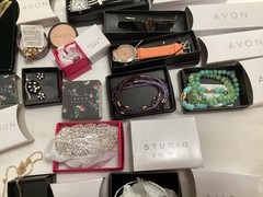 Vintage AVON Jewelry Lot In Original Boxes 39 pieces 3#8 ozs 2014 -2022