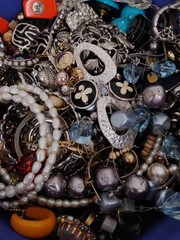 Vtg-Modern Jewelry Lot Wearable Signed 925, 14KGP Lia Sophia Napier Avon No Junk