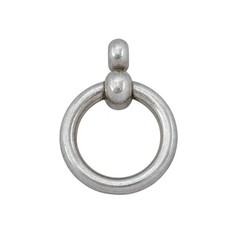 Vintage Sterling Silver 925 Circular Ring Pendant