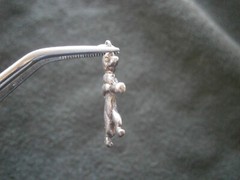 Pip from Pip Squeak & Wilfred 1920s Cartoon Vtg Sterling Silver Bracelet Charm